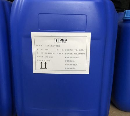 Un buon prezzo. CAS 15827-60-8 DETPMP dietilenetriaminepenta ((acido metileno-fosfonico) DTPMP Scala e inibitore della corrosione DTPMPA in linea