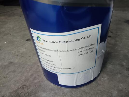 Un buon prezzo. CTBN Butadiene nitrile carbossile-terminato polimero di gomma liquida di butadiene acrilonitrile carbossile-terminato in linea