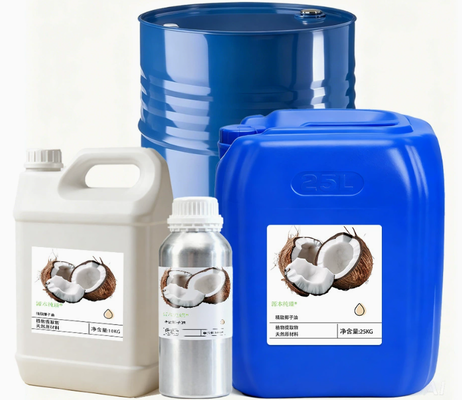 Un buon prezzo. Olio di cocco vergine naturale CAS 8001-31-8 Raffinato e spremuto a freddo in linea